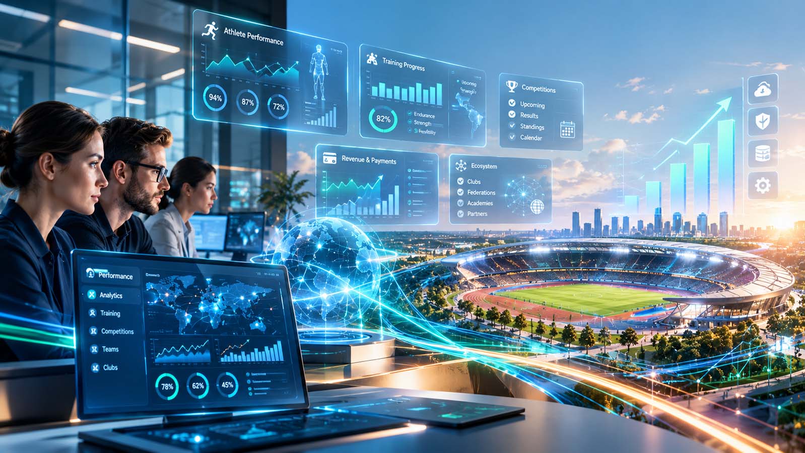 Команда Sports- Environment — разработчики цифровой экосистемы для спорта